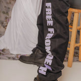 "FREE FROM DEATH" WORK PANTS