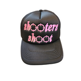 "SHOOTERS SHOOT" TRUCKER HAT (BLACK)