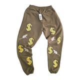 1 OF 1 (RAT RACE) SWEATPANTS OLIVE SIZE SMALL