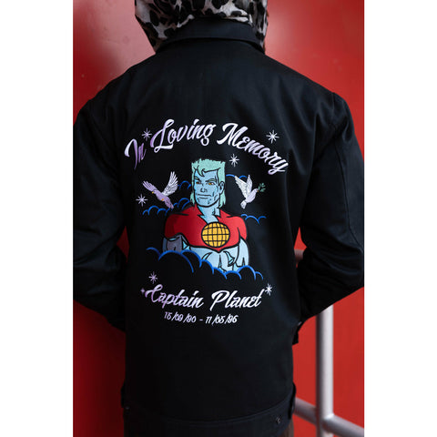 "WHO WILL SAVE US" JACKET (BLACK)
