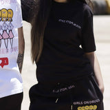 "Girls On Drugs"  T-Shirt (BLACK)