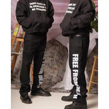 "FREE FROM DEATH" WORK PANTS