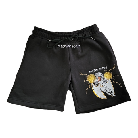 "A Storm Is Coming  "  SHORTS (BLACK)
