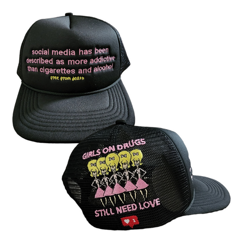 "Girls On Drugs" Trucker Hat